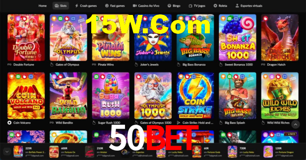 Premium Interface 50bet